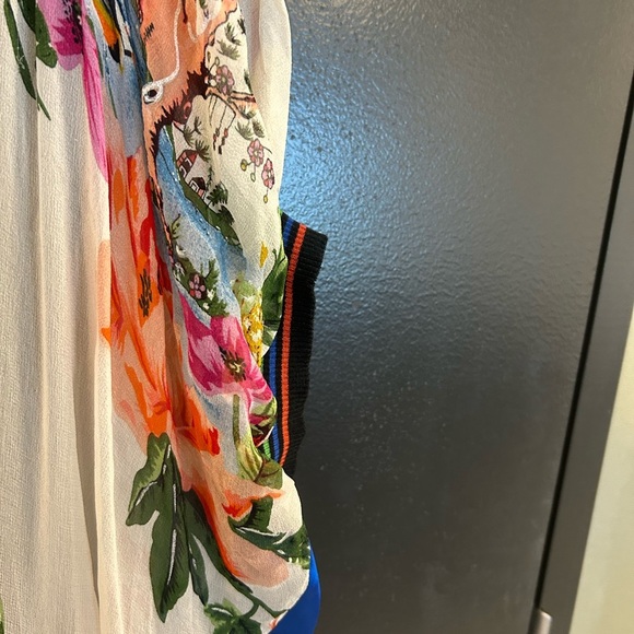 Sportmax Max Mara sz EVC 8 vintage sheer dress with black mini lined interior - Picture 9 of 16